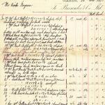 Brownlee & Co Ltd Invoice for Timber Oct 1901